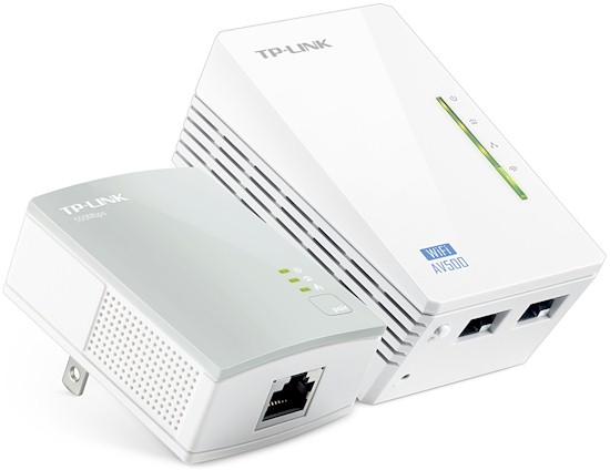 300Mbps Wi-Fi Range Extender, AV500 Powerline Edition