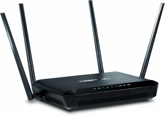 TRENDnet TEW-827DRU AC2600 StreamBoost WiFi Router with Reviewed -