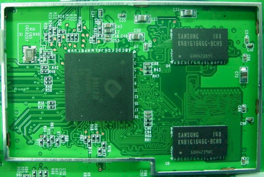 WD My Net N900 processor detail