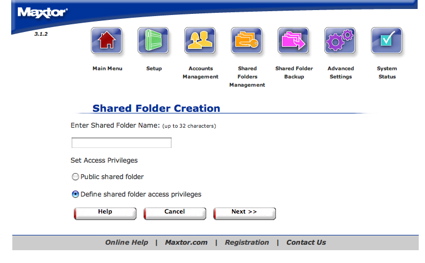 Shared Folder Creation