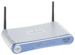 SMC Barricade g High-Powered 2.4GHz 54Mbps Wireless Broadband Router with USB Print Server