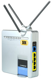 Linksys Wireless-G Broadband Router with SRX