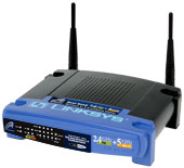 Linksys Dual-Band Wireless A+G Broadband Router