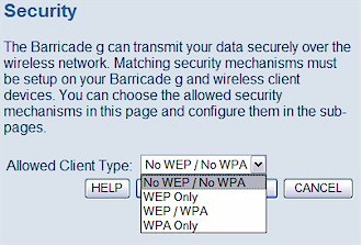 You can set up your network to have no security, a little, or a lot with WPA 
