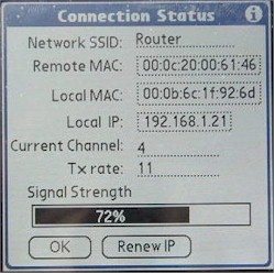 SanDisk Zire SD WiFi - Connection Status