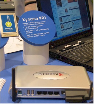 Kyocera KR1 1xEVDO router