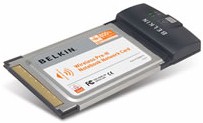 Belkin F5D8010 Wireless Pre-N Notebook Network Card