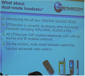 UTStarcom GF200 Dual-mode handset