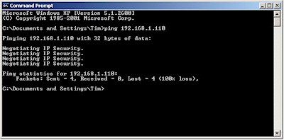 First ping from IPsec to LAN-side client