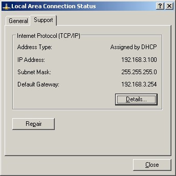 Verifying IP address info