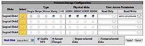 The network configuration options are rather confusing. Watch out for the different units on up and download speed!