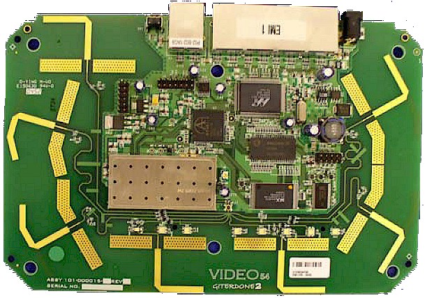 Netgear WPN824 original RangeMax router board top