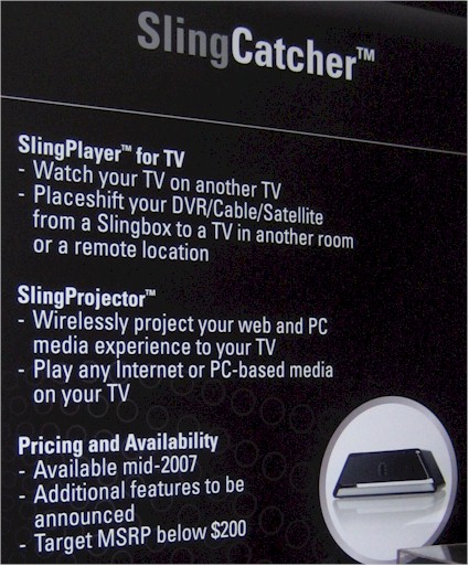 Sling Media Sling Catcher bullets