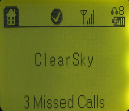 ClearSky Main Screen