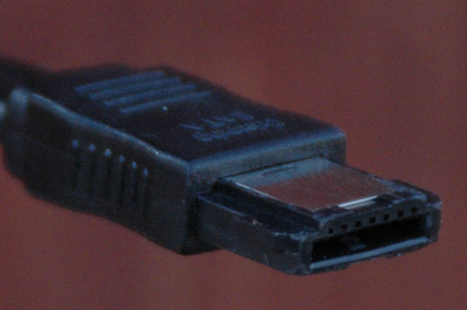 "Normal" eSATA II connector
