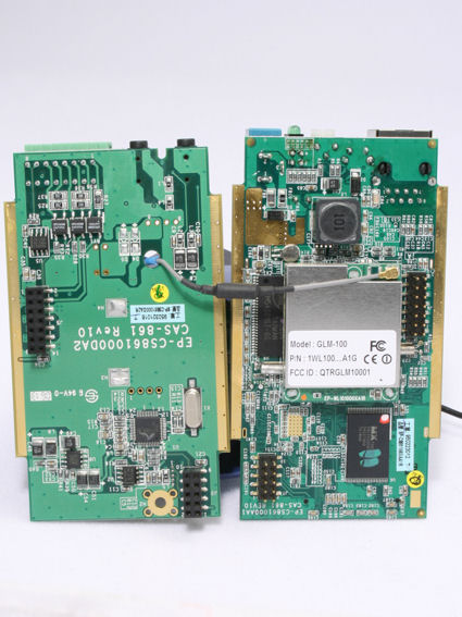 TV-IP301W View with Two Circuit Boards