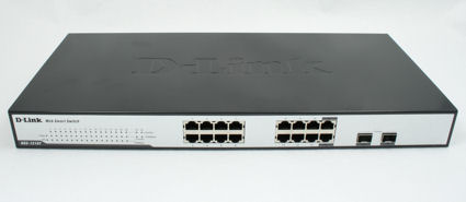 D-Link DGS-1216T Front view