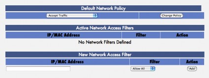 Network Policy / Access Filters