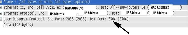 Wireshark's packet capture