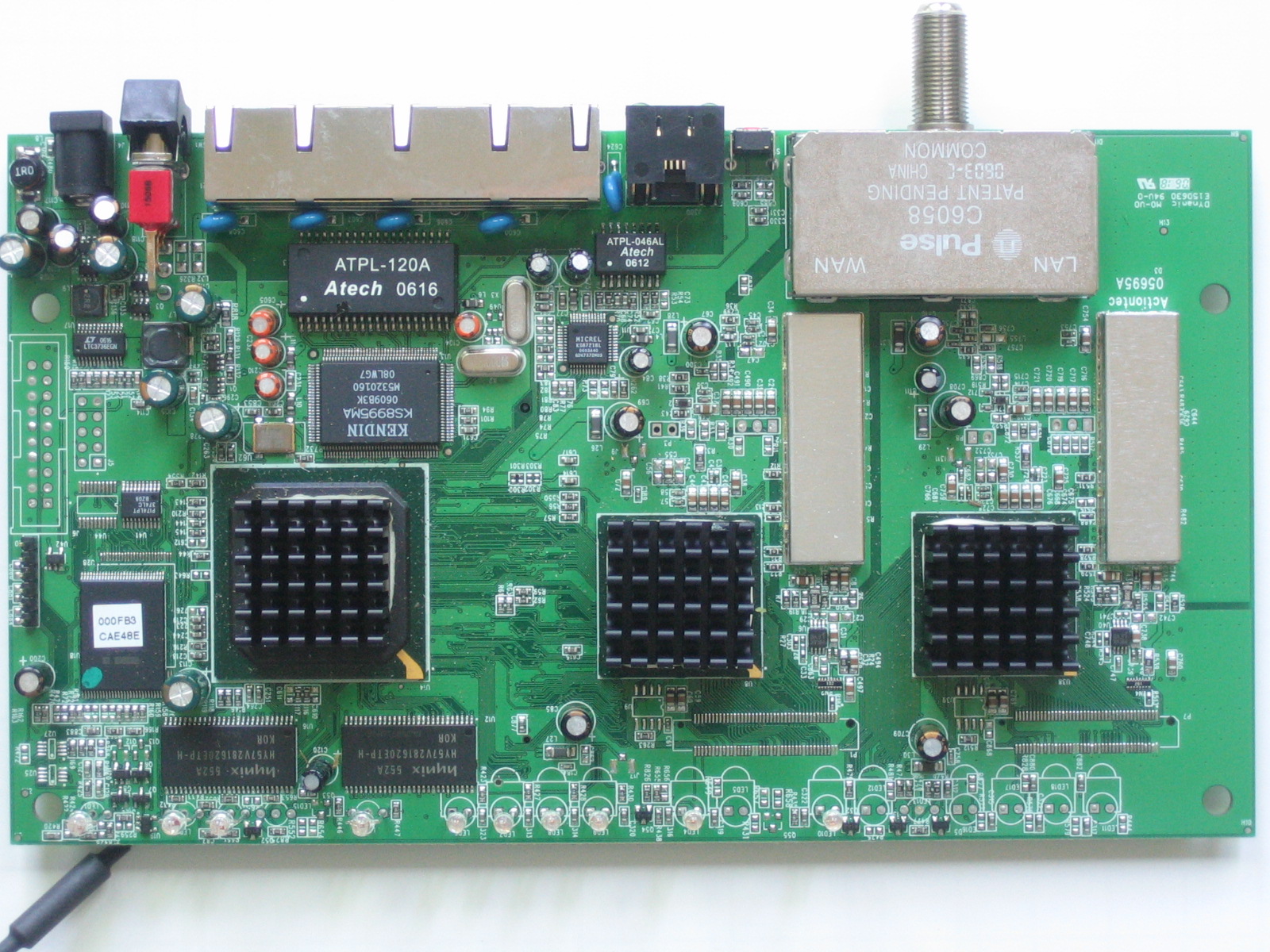 MI424WR board top