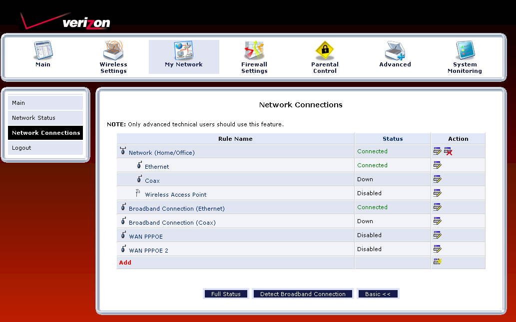 Network Connections