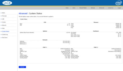 System status