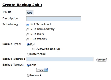 Backup Creation