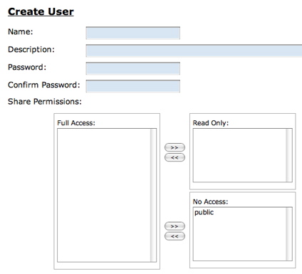 User Creation