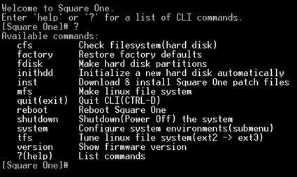 CLI commands