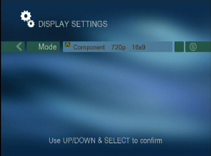 Changing the output resolution