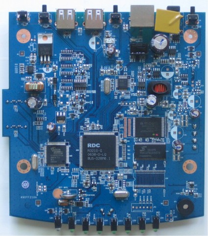 NAS200 main board top