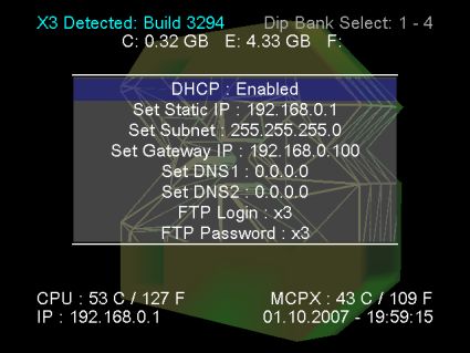 Enabling DHCP