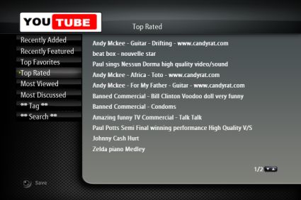 XBMC YouTube Script