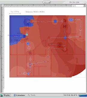 Example of professional site survey application