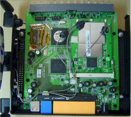 FCC photo of WRT600N main board