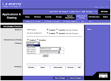 QoS Features