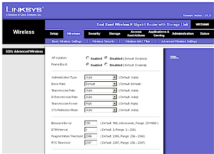 Linksys WRT600N simultaneous routing throughput