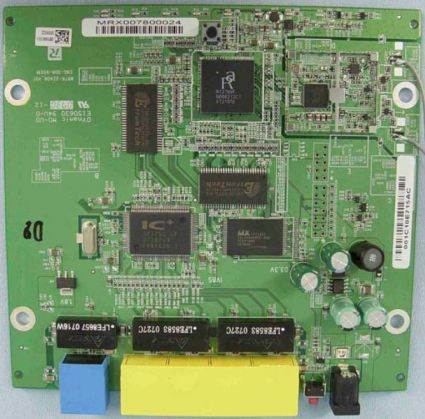 Linksys WRT54GV82 board