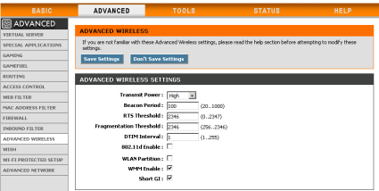 Wireless Setup