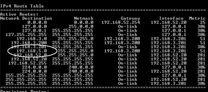 Netstat command