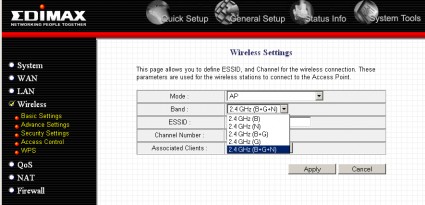 Wireless Setup