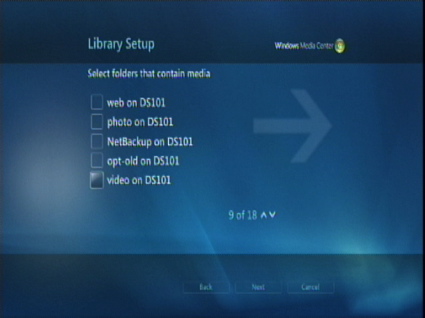 Network Share Setup