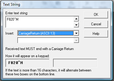 Create Text String Create Text String