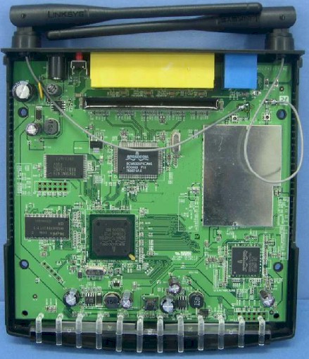 Linksys WRT150Nv11 board