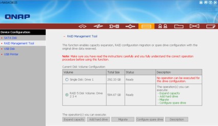 RAID Management Tool