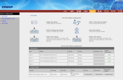 RAID 5 rebuilding