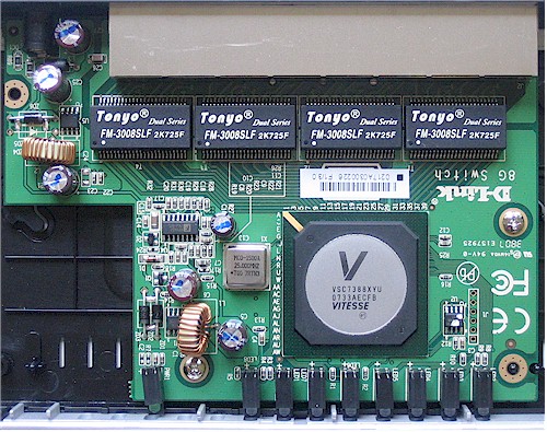 DGS-2208 board