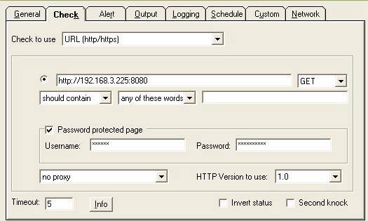 Checking a router's login