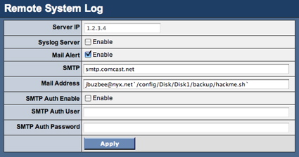 Hacking the alert mechanism