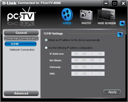 Network Setup